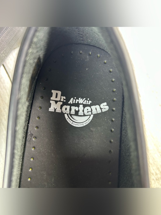 NEW Dr. Martens Docs Adrian Quad Black Leather Tassel Platform Loafer Men Size 9 main image 12